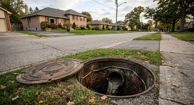Sewer Main Installation in Columbus, OH