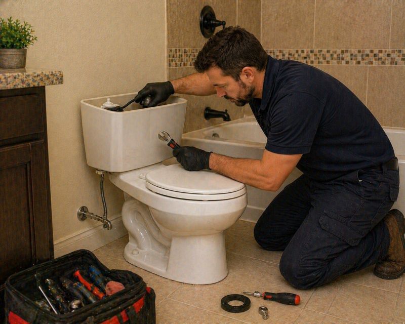 Toilet Parts Replacement in Denver, CO