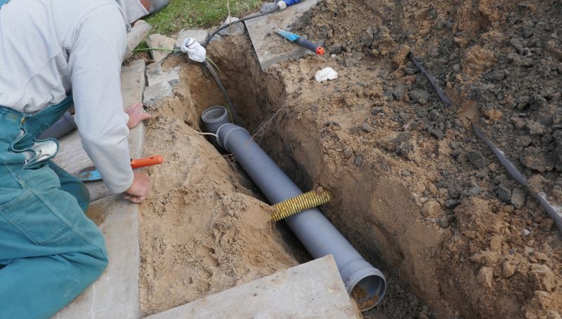 Sewage Line Installation in Austin, TX