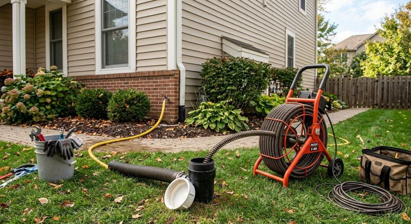 Sewer Line Unclogging in Fredericksburg, VA