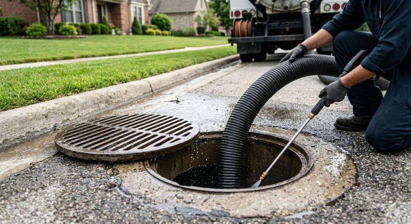 Stormwater Drain Clearing in Columbus, OH